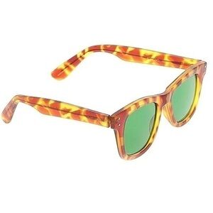 KOMONO sunglasses NEW Allen Matte Tortoise brown green wayfarer